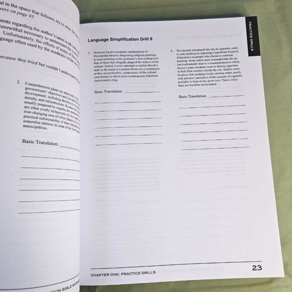 PowerScore LSAT Reading Comprehension Workbook - 2022 Exam Law School Prep - Picture 3 of 9